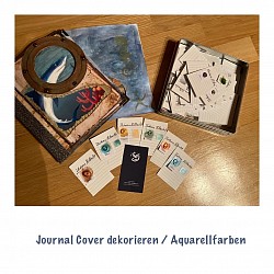 Junk- Altered Book zum Thema „Sharks“: Teil 2